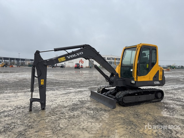 2015 Volvo EC55B Mini Excavator: <6.6t - Miniescavatore: foto 1 2015 Volvo EC55B Mini Excavator: <6.6t - Miniescavatore: foto 1