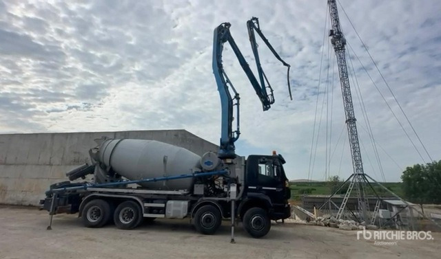 2016 Iveco Trakker 410 E6 2016 Cifa MK28.4 28 m on 8x4 28 ... Concrete Pump Truck - Pompa autocarrata: foto 2 2016 Iveco Trakker 410 E6 2016 Cifa MK28.4 28 m on 8x4 28 ... Concrete Pump Truck - Pompa autocarrata: foto 2
