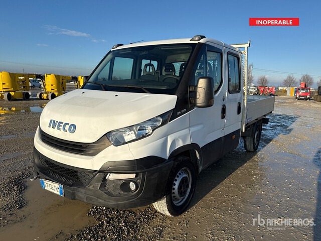 2018 Iveco Daily (Inoperable) Flatbed Truck - Autocarro con pianale/ Cassone fisso: foto 1 2018 Iveco Daily (Inoperable) Flatbed Truck - Autocarro con pianale/ Cassone fisso: foto 1