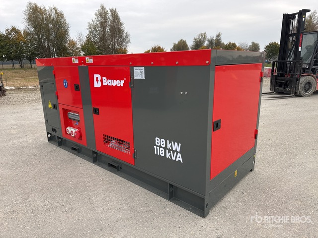 2025 Bauer GFS 80 ATS 80 kW / 100 kVA (Unused) Generator Set - Gruppo elettrogeno: foto 3 2025 Bauer GFS 80 ATS 80 kW / 100 kVA (Unused) Generator Set - Gruppo elettrogeno: foto 3