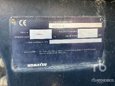 KOMATSU WA500-3 - Pala gommata: foto 5 KOMATSU WA500-3 - Pala gommata: foto 5
