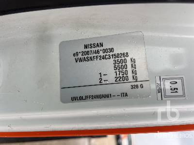 NISSAN CABSTAR 35.12 2013 CTE ZED 20.2H 20 m on - Piattaforma autocarrata: foto 5 NISSAN CABSTAR 35.12 2013 CTE ZED 20.2H 20 m on - Piattaforma autocarrata: foto 5