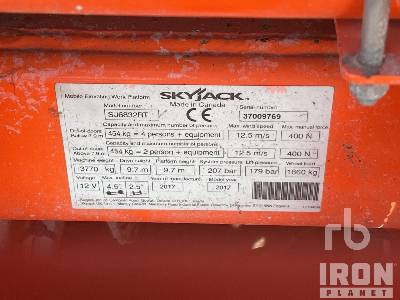 SKYJACK SJ6832RT 4x4 Diesel - Piattaforma a pantografo: foto 5 SKYJACK SJ6832RT 4x4 Diesel - Piattaforma a pantografo: foto 5
