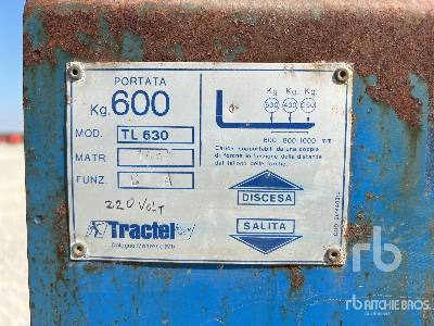 TRACTEL TL630 600 kg - Transpallet: foto 5 TRACTEL TL630 600 kg - Transpallet: foto 5