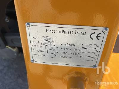 XILIN CBD15 1500 kg Electric (Unused) - Transpallet: foto 5 XILIN CBD15 1500 kg Electric (Unused) - Transpallet: foto 5