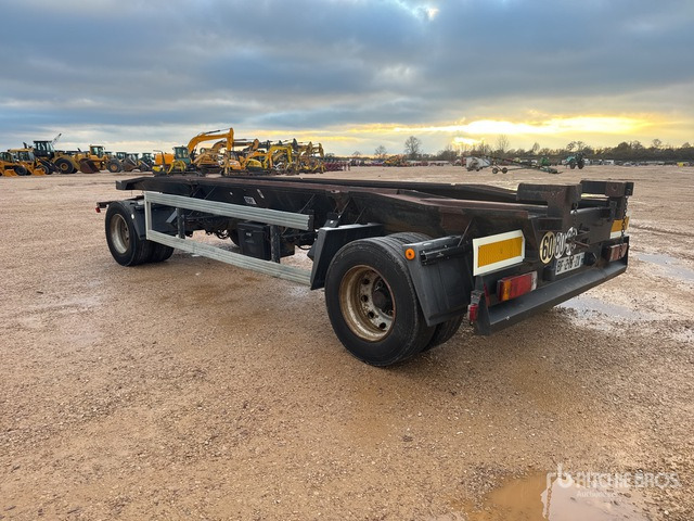 1991 Samro R2 1519 Remorque Porte-Conteneur 2 Essi ... Container Trailer - Rimorchio portacontainer/ Caisse interchangeable: foto 2 1991 Samro R2 1519 Remorque Porte-Conteneur 2 Essi ... Container Trailer - Rimorchio portacontainer/ Caisse interchangeable: foto 2