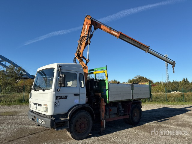1998 Renault Midliner M210 1990 atlas 80.1 4000 kg on 4x2 ... Flatbed Truck with Crane - Autocarro con pianale/ Cassone fisso, Camion con gru: foto 3 1998 Renault Midliner M210 1990 atlas 80.1 4000 kg on 4x2 ... Flatbed Truck with Crane - Autocarro con pianale/ Cassone fisso, Camion con gru: foto 3