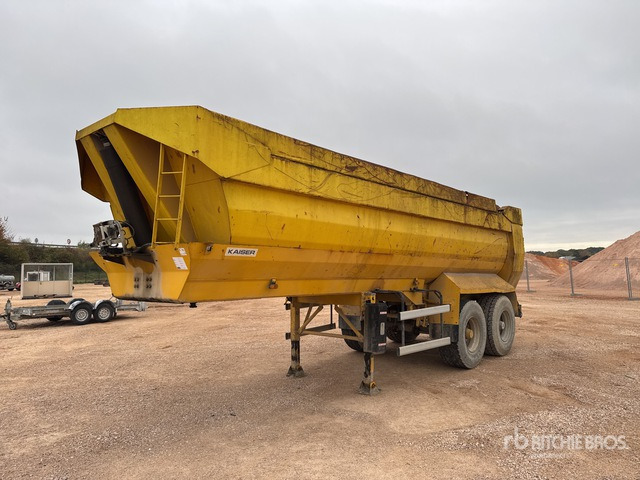 2000 Kaiser S3302V T/A Semi-Remorque Benne 2 Essieux End Dump Trailer - Rimorchio ribaltabile: foto 1 2000 Kaiser S3302V T/A Semi-Remorque Benne 2 Essieux End Dump Trailer - Rimorchio ribaltabile: foto 1