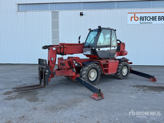 2001 Manitou MRT1850 Chariot Telescopique Rotatif Telehandler - Sollevatore telescopico: foto 2 2001 Manitou MRT1850 Chariot Telescopique Rotatif Telehandler - Sollevatore telescopico: foto 2