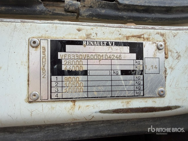 2003 Renault Kerax 380 Camion Plateau Avec Grue Flatbed Truck with Crane - Autocarro con pianale/ Cassone fisso, Camion con gru: foto 2 2003 Renault Kerax 380 Camion Plateau Avec Grue Flatbed Truck with Crane - Autocarro con pianale/ Cassone fisso, Camion con gru: foto 2