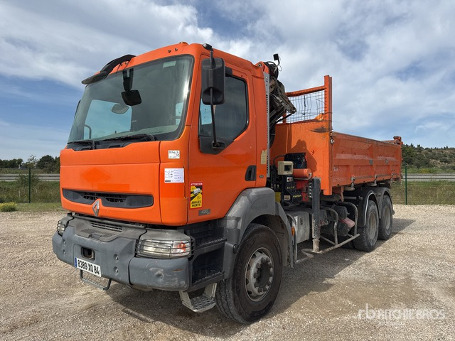 2004 Renault Kerax 420 dci 2003 Palfinger PK15500 5500 kg ... Dump Truck with Crane - Autocarro ribaltabile, Camion con gru: foto 1 2004 Renault Kerax 420 dci 2003 Palfinger PK15500 5500 kg ... Dump Truck with Crane - Autocarro ribaltabile, Camion con gru: foto 1