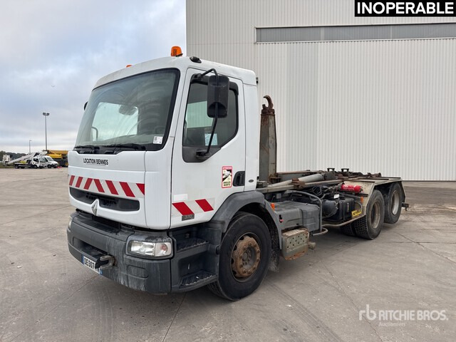 2004 Renault Premium 370dCi 6x2 Camion Ampliroll 6x2 (Inope ... Roll-Off Truck - Autocarro scarrabile: foto 1 2004 Renault Premium 370dCi 6x2 Camion Ampliroll 6x2 (Inope ... Roll-Off Truck - Autocarro scarrabile: foto 1