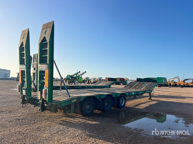 2006 ACTM S46315 Semi-Remorque Porte-Engins 3 Es ... Lowboy Trailer - Semirimorchio pianale ribassato: foto 3 2006 ACTM S46315 Semi-Remorque Porte-Engins 3 Es ... Lowboy Trailer - Semirimorchio pianale ribassato: foto 3