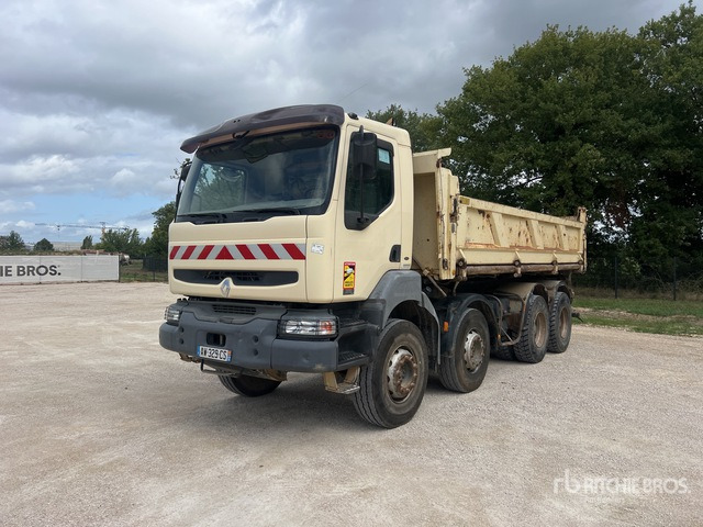 2006 Renault Kerax 370 DCI 8x4 Camion Bi-Benne Tri/A Dump Truck - Autocarro ribaltabile: foto 2 2006 Renault Kerax 370 DCI 8x4 Camion Bi-Benne Tri/A Dump Truck - Autocarro ribaltabile: foto 2
