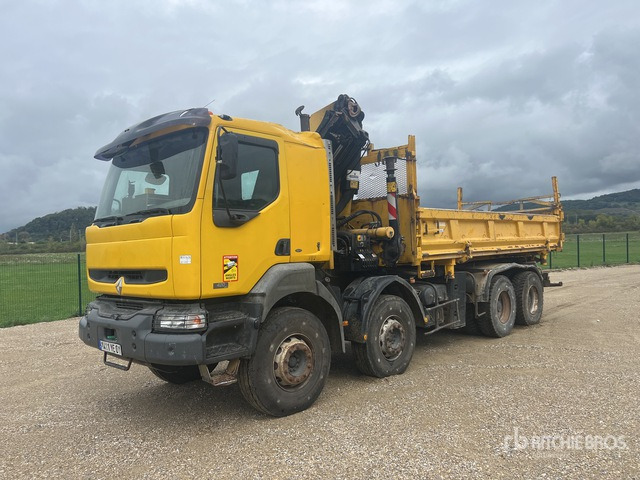 2006 Renault Kerax 380 2005 Palfinger PK20002 6100 kg ... Dump Truck with Crane - Autocarro ribaltabile: foto 3 2006 Renault Kerax 380 2005 Palfinger PK20002 6100 kg ... Dump Truck with Crane - Autocarro ribaltabile: foto 3