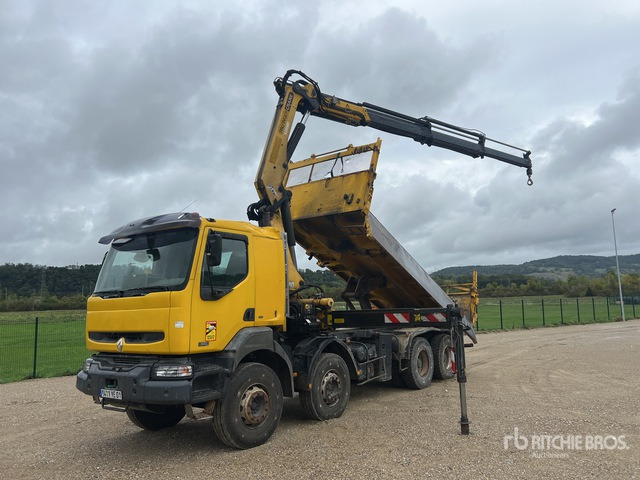 2006 Renault Kerax 380 2005 Palfinger PK20002 6100 kg ... Dump Truck with Crane - Autocarro ribaltabile: foto 2 2006 Renault Kerax 380 2005 Palfinger PK20002 6100 kg ... Dump Truck with Crane - Autocarro ribaltabile: foto 2