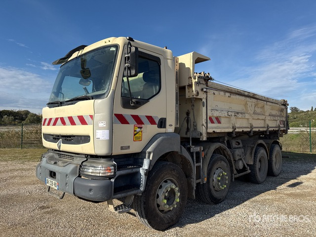 2006 Renault Kerax 380 8x4 Camion Bi-Benne Tri/A Dump Truck - Autocarro ribaltabile: foto 1 2006 Renault Kerax 380 8x4 Camion Bi-Benne Tri/A Dump Truck - Autocarro ribaltabile: foto 1