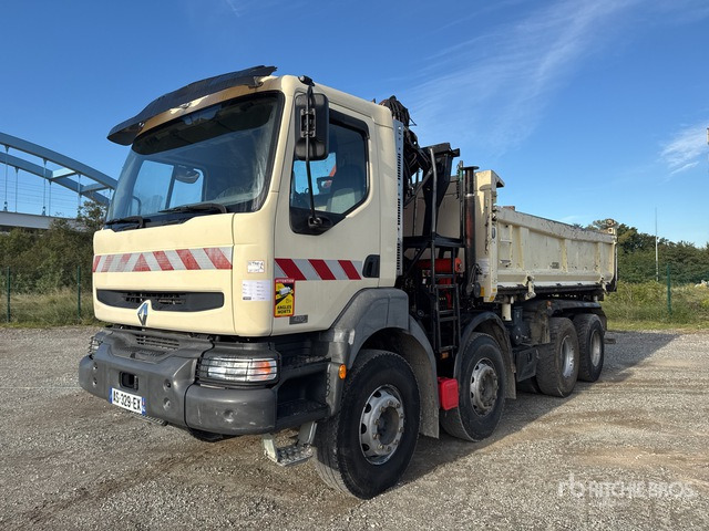 2006 Renault Kerax 420dCi 2006 Palfinger pk12000 6680 kg ... Dump Truck with Crane - Autocarro ribaltabile: foto 1 2006 Renault Kerax 420dCi 2006 Palfinger pk12000 6680 kg ... Dump Truck with Crane - Autocarro ribaltabile: foto 1