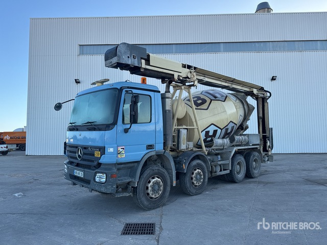 2007 Mercedes-Benz Actros 3236 8x4 Camion Toupie 8x4 Mixer Truck - Autobetoniera: foto 2 2007 Mercedes-Benz Actros 3236 8x4 Camion Toupie 8x4 Mixer Truck - Autobetoniera: foto 2
