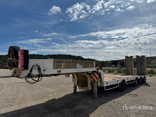 2007 Nicolas 68200 kg Quad/A Extendable Semi ... Lowboy Trailer - Rimorchio pianale ribassato: foto 1 2007 Nicolas 68200 kg Quad/A Extendable Semi ... Lowboy Trailer - Rimorchio pianale ribassato: foto 1
