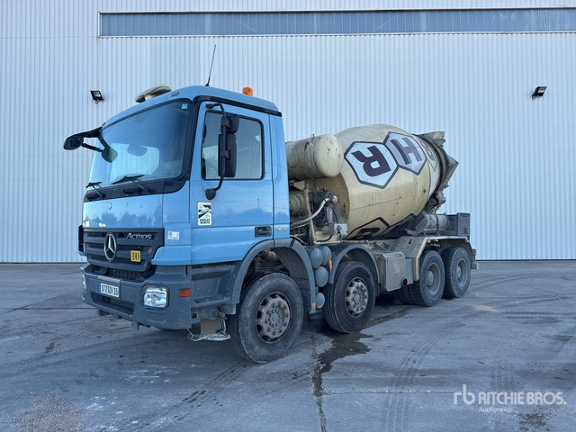 2008 Mercedes-Benz Actros 3236 8x4 Camion Malaxeur 8x4 Mixer Truck - Autobetoniera: foto 2 2008 Mercedes-Benz Actros 3236 8x4 Camion Malaxeur 8x4 Mixer Truck - Autobetoniera: foto 2