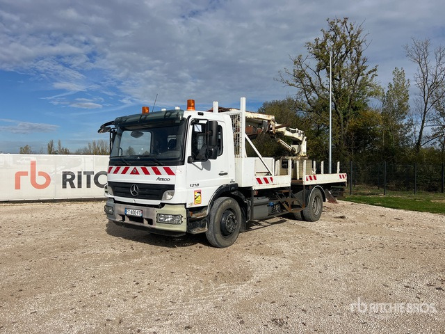 2008 Mercedes-Benz Atego 1218 2008 HEP Telecom20 on 4x2 Camio ... Digger Derrick Truck - Battipalo: foto 1 2008 Mercedes-Benz Atego 1218 2008 HEP Telecom20 on 4x2 Camio ... Digger Derrick Truck - Battipalo: foto 1