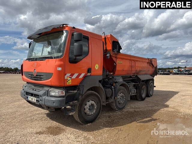 2008 Renault Kerax 410 DXi 8x4 Camion Benne (Inoperable) Tri/A Dump Truck - Autocarro ribaltabile: foto 2 2008 Renault Kerax 410 DXi 8x4 Camion Benne (Inoperable) Tri/A Dump Truck - Autocarro ribaltabile: foto 2