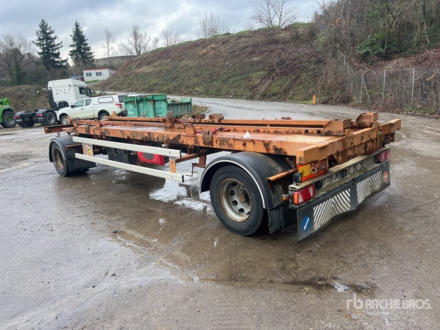 2010 ADOC R2E19CMT 7 m T/A Remorque Ampliroll 2 Es ... Container Trailer - Rimorchio portacontainer/ Caisse interchangeable: foto 3 2010 ADOC R2E19CMT 7 m T/A Remorque Ampliroll 2 Es ... Container Trailer - Rimorchio portacontainer/ Caisse interchangeable: foto 3
