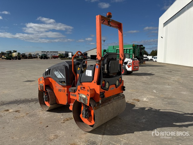 2011 Hamm HD12VV Compacteur Vibrant Tandem Double Drum Roller - Rullo stradale: foto 3 2011 Hamm HD12VV Compacteur Vibrant Tandem Double Drum Roller - Rullo stradale: foto 3