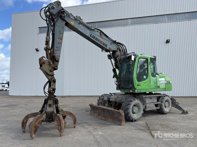 2011 Liebherr A 316 Litronic Pelle Sur Pneus Wheel Excavator - Escavatore gommato: foto 2 2011 Liebherr A 316 Litronic Pelle Sur Pneus Wheel Excavator - Escavatore gommato: foto 2