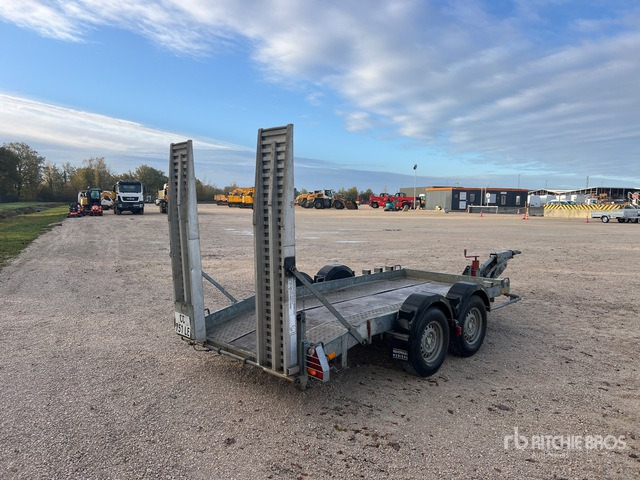 2012 Hubiere TPG352R T/A Remorque 2 Essieux Equipment Trailer - Rimorchio pianale ribassato: foto 3 2012 Hubiere TPG352R T/A Remorque 2 Essieux Equipment Trailer - Rimorchio pianale ribassato: foto 3