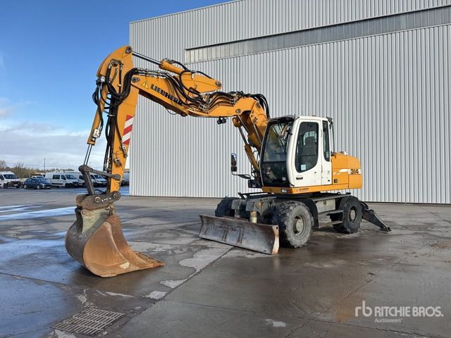 2012 Liebherr A314 Litronic Pelle Sur Pneus Wheel Excavator - Escavatore gommato: foto 1 2012 Liebherr A314 Litronic Pelle Sur Pneus Wheel Excavator - Escavatore gommato: foto 1