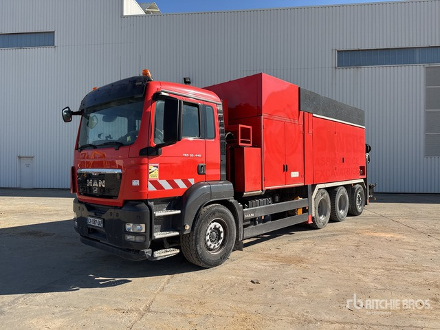 2012 MAN TGS35.440 2011 MTS SB299 on Camion Aspira ... Vacuum Excavator Truck - Autospurgo: foto 1 2012 MAN TGS35.440 2011 MTS SB299 on Camion Aspira ... Vacuum Excavator Truck - Autospurgo: foto 1