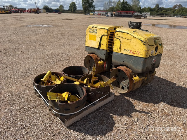 2012 Wacker RT82-SC2 Compacteur De Tranchee Pied De ... Trench Compactor - Mini rullo: foto 4 2012 Wacker RT82-SC2 Compacteur De Tranchee Pied De ... Trench Compactor - Mini rullo: foto 4