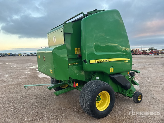 2014 John Deere 854 Presse A Balle Ronde S/A Round Baler - Rotopressa: foto 3 2014 John Deere 854 Presse A Balle Ronde S/A Round Baler - Rotopressa: foto 3