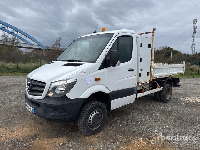 2014 Mercedes-Benz 513 sprinter 4x4 Camion Benne Dump Truck: Light Duty - Autocarro ribaltabile: foto 1 2014 Mercedes-Benz 513 sprinter 4x4 Camion Benne Dump Truck: Light Duty - Autocarro ribaltabile: foto 1