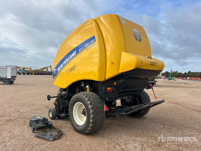 2015 New Holland Roll Belt 180 Presse A Balles Rondes 1 Essieu S/A Round Baler - Rotopressa: foto 3 2015 New Holland Roll Belt 180 Presse A Balles Rondes 1 Essieu S/A Round Baler - Rotopressa: foto 3