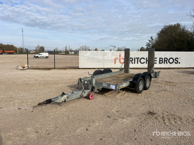 2018 Ecim PEGD35 T/A Remorque Porte Equipement 2 ... Equipment Trailer - Rimorchio pianale ribassato: foto 1 2018 Ecim PEGD35 T/A Remorque Porte Equipement 2 ... Equipment Trailer - Rimorchio pianale ribassato: foto 1