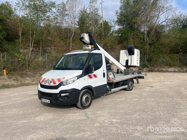 2019 Iveco Daily 2018 Klubb KT48 16 m on 4x2 Cam ... Bucket Truck - Piattaforma autocarrata: foto 2 2019 Iveco Daily 2018 Klubb KT48 16 m on 4x2 Cam ... Bucket Truck - Piattaforma autocarrata: foto 2