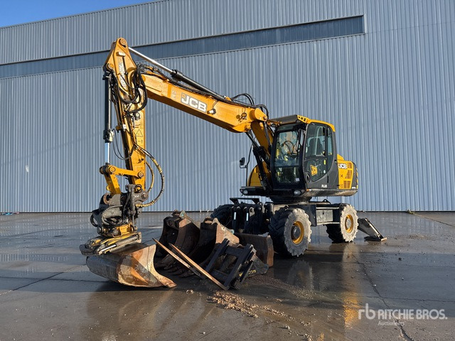 2019 JCB JS145W TAB Pelle Sur Pneus Wheel Excavator - Escavatore gommato: foto 1 2019 JCB JS145W TAB Pelle Sur Pneus Wheel Excavator - Escavatore gommato: foto 1