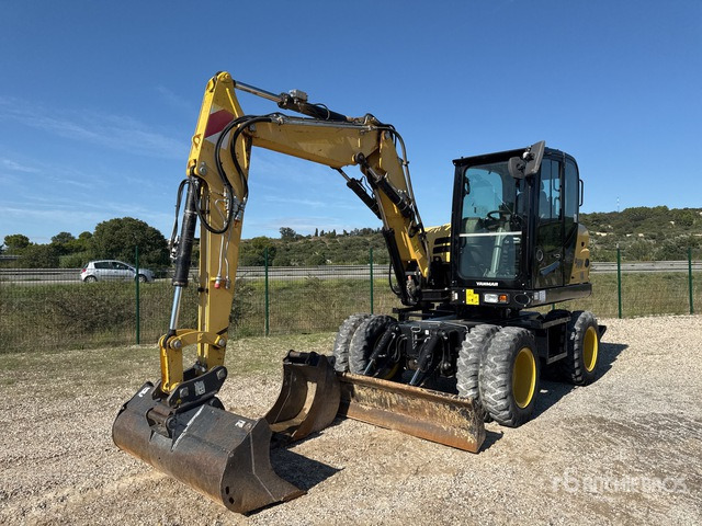2019 Yanmar B75W Pelle Sur Pneus Wheel Excavator - Escavatore gommato: foto 1 2019 Yanmar B75W Pelle Sur Pneus Wheel Excavator - Escavatore gommato: foto 1