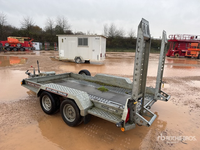 2021 Brian James Trailer P Draw 2400 Remorque 2 Esieux T/A Equipment Trailer - Rimorchio pianale ribassato: foto 2 2021 Brian James Trailer P Draw 2400 Remorque 2 Esieux T/A Equipment Trailer - Rimorchio pianale ribassato: foto 2