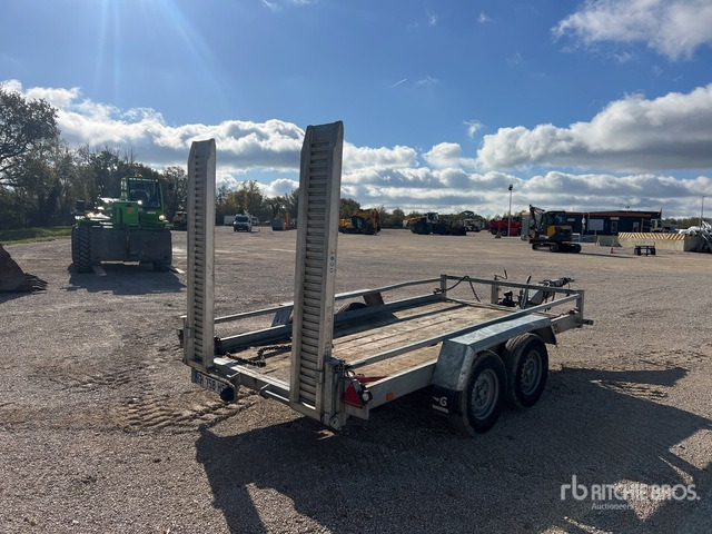 2022 Gourdon GPA350 T/A Remorque 2 Essieux Equipment Trailer - Rimorchio pianale ribassato: foto 3 2022 Gourdon GPA350 T/A Remorque 2 Essieux Equipment Trailer - Rimorchio pianale ribassato: foto 3