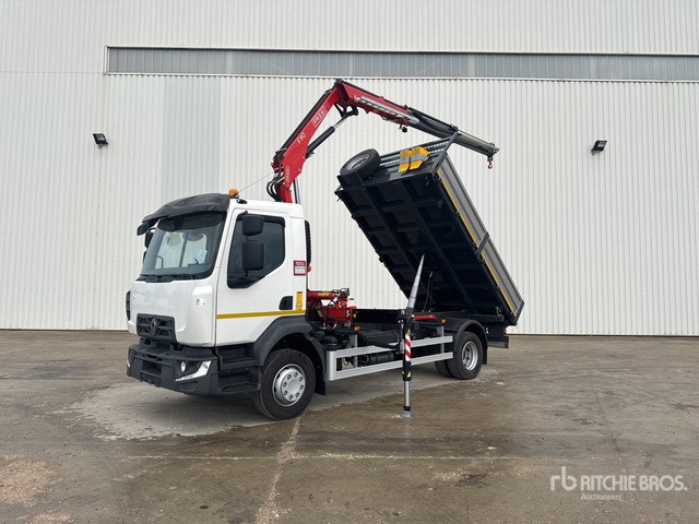 2024 Renault D210 2022 Fassi F90B.1.22E Dynamic o ... Dump Truck with Crane - Autocarro ribaltabile, Camion con gru: foto 4 2024 Renault D210 2022 Fassi F90B.1.22E Dynamic o ... Dump Truck with Crane - Autocarro ribaltabile, Camion con gru: foto 4
