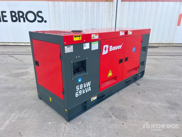 2025 Bauer GFS-50kW 62.5 kVA Skid-Mounted Groupe El ... Generator Set - Gruppo elettrogeno: foto 1 2025 Bauer GFS-50kW 62.5 kVA Skid-Mounted Groupe El ... Generator Set - Gruppo elettrogeno: foto 1