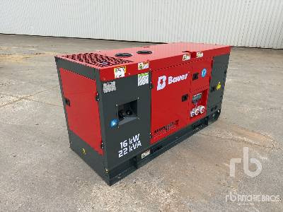 BAUER GFS-16KW Skid-Mounted 16kW/20kVA (Unused) - Gruppo elettrogeno: foto 1 BAUER GFS-16KW Skid-Mounted 16kW/20kVA (Unused) - Gruppo elettrogeno: foto 1