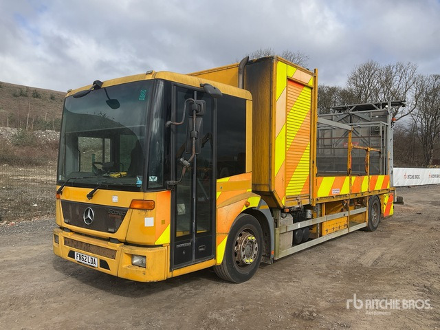 2012 Mercedes-Benz Econic 4x2 18 Ton Impact Protection Ve ... Flatbed Truck - Autocarro con pianale/ Cassone fisso: foto 1 2012 Mercedes-Benz Econic 4x2 18 Ton Impact Protection Ve ... Flatbed Truck - Autocarro con pianale/ Cassone fisso: foto 1