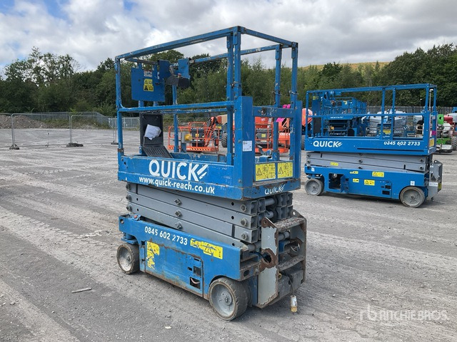 2016 Genie GS1932 Electric Scissor Lift - Piattaforma a pantografo: foto 3 2016 Genie GS1932 Electric Scissor Lift - Piattaforma a pantografo: foto 3