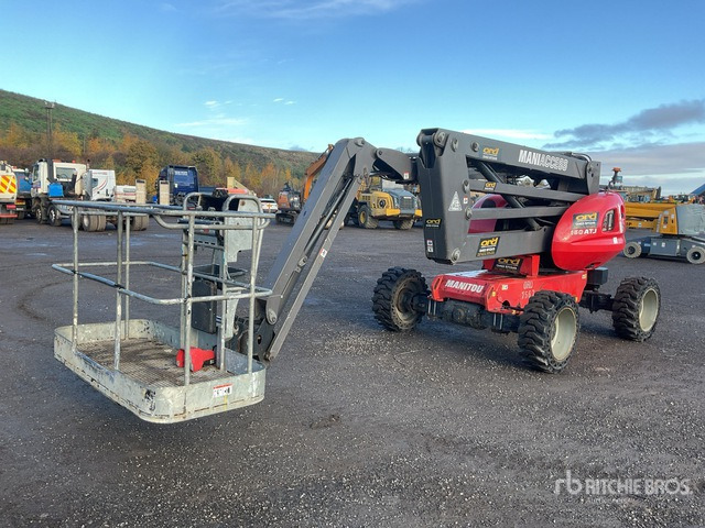 2017 Manitou 160ATJ 4WD Diesel Articulating Boom Lift - Piattaforma articolata: foto 4 2017 Manitou 160ATJ 4WD Diesel Articulating Boom Lift - Piattaforma articolata: foto 4