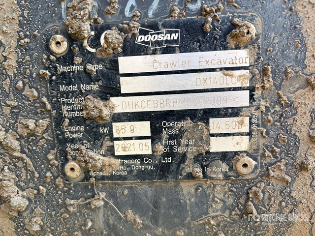 2021 Doosan DX140LC-5 Tracked Excavator - Escavatore cingolato: foto 1 2021 Doosan DX140LC-5 Tracked Excavator - Escavatore cingolato: foto 1